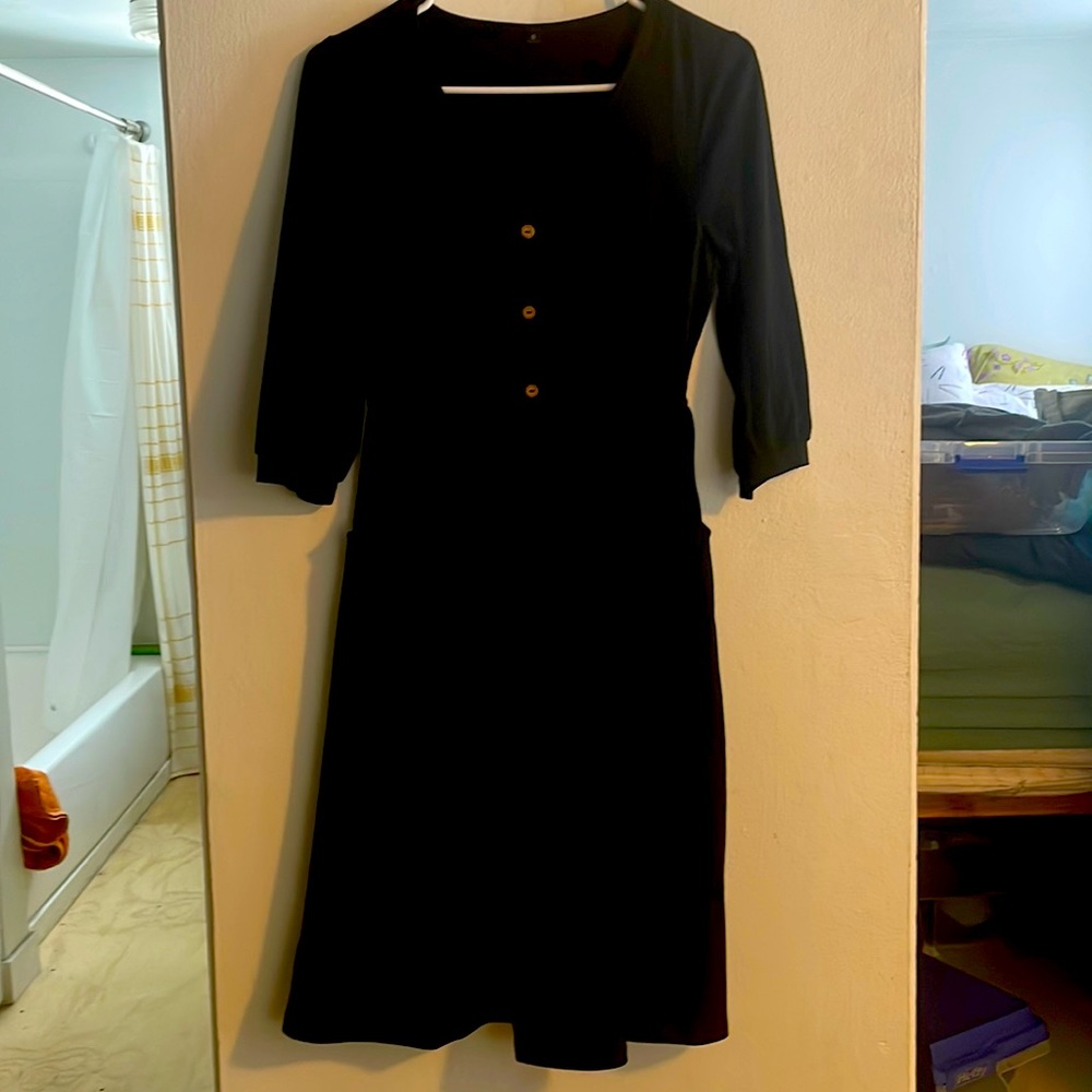 Womens size small cotton dress with pockets